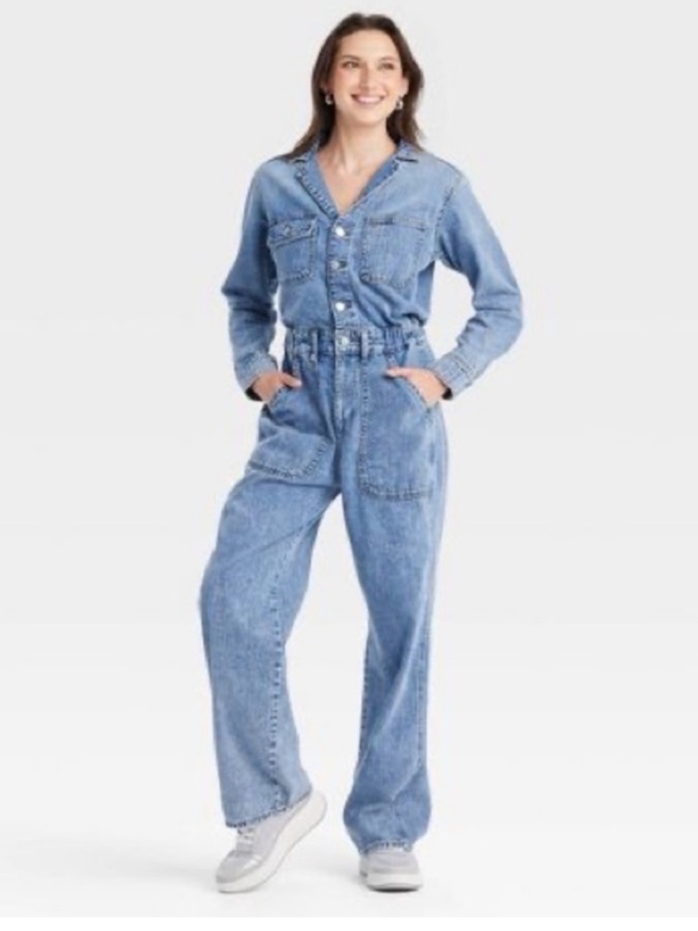Denim Jumpsuit by Universal Thread NWT